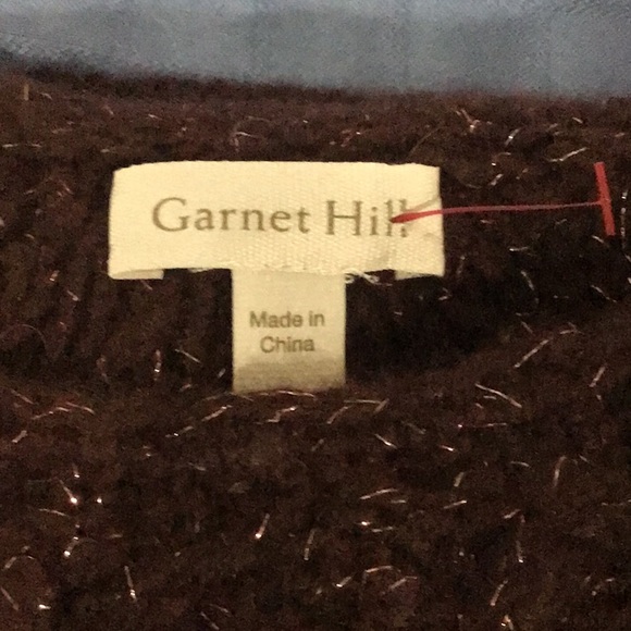 Garnet Hill cashmere vintage ladies sweater - Picture 2 of 4